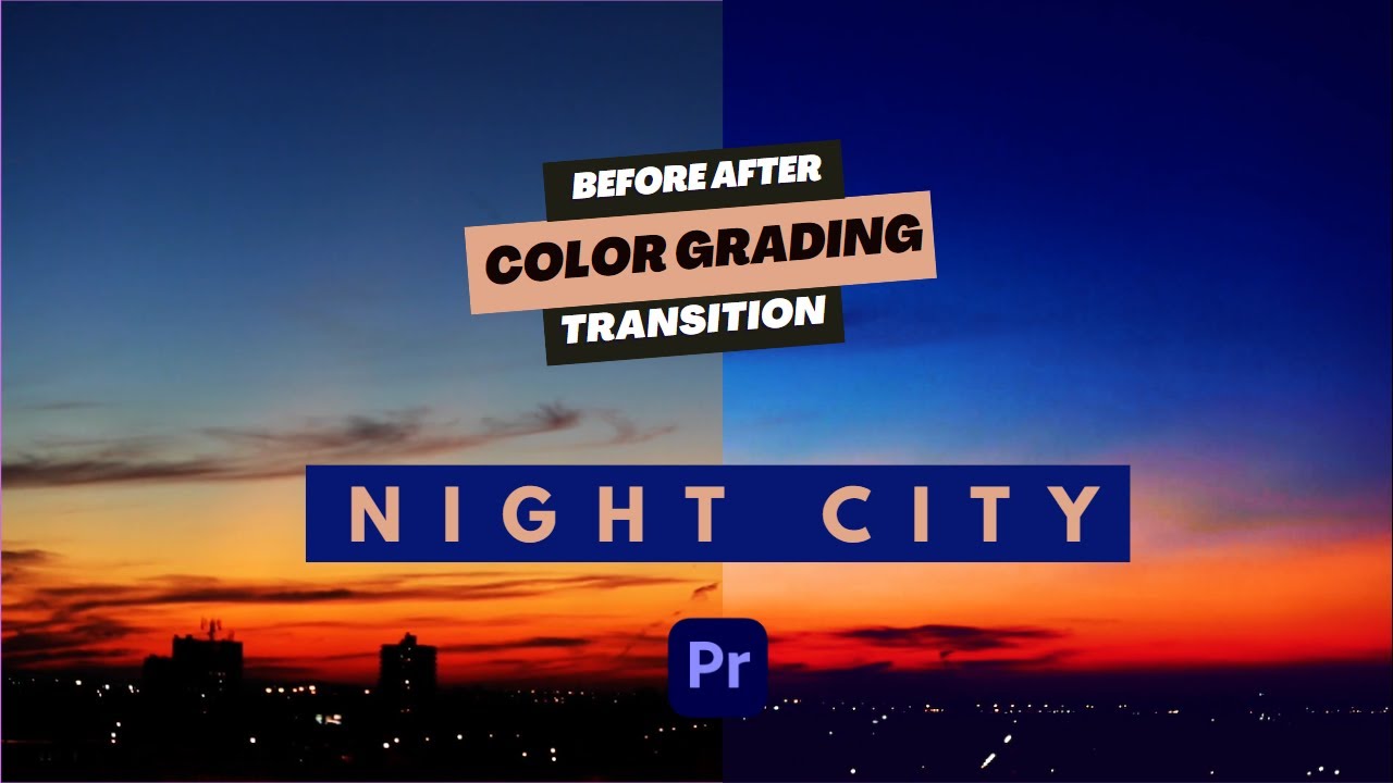 Color Grading Sample - Night City | Stunning Visuals and Cinematic Vibe