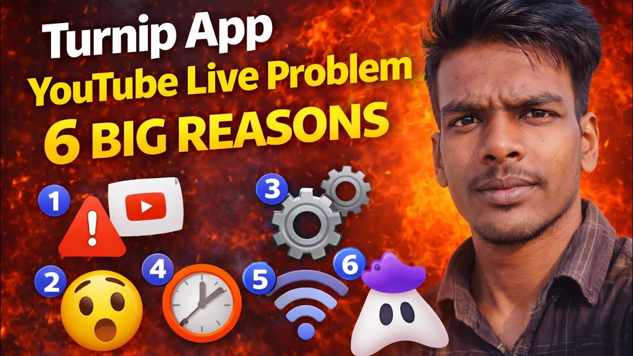 🚨Turnip App YouTube Login Problem | Live Stream Kyon Nahi Ho Raha? | Raja Technology Tips 