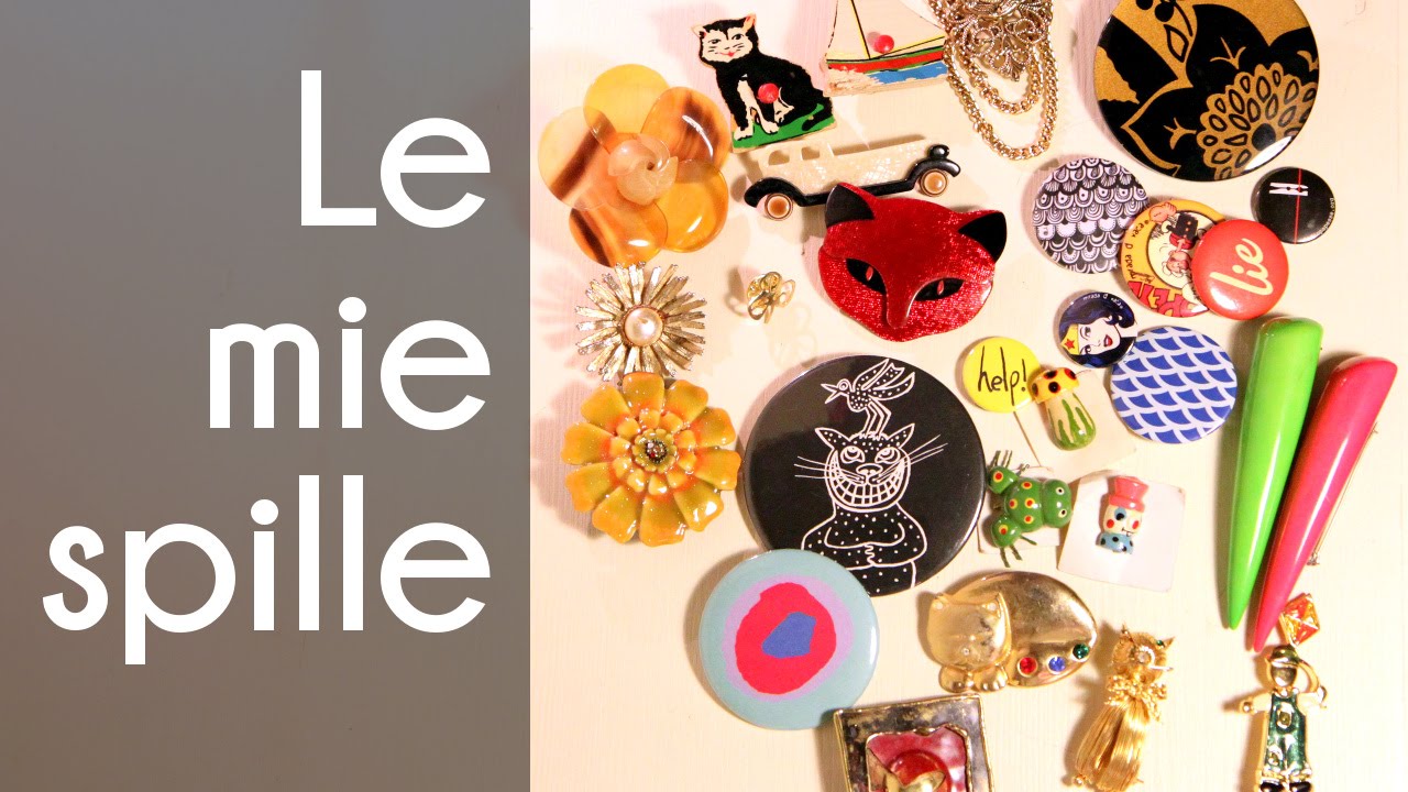 La mia collezione di spille: video Haul ★ Happily Surviving ★
