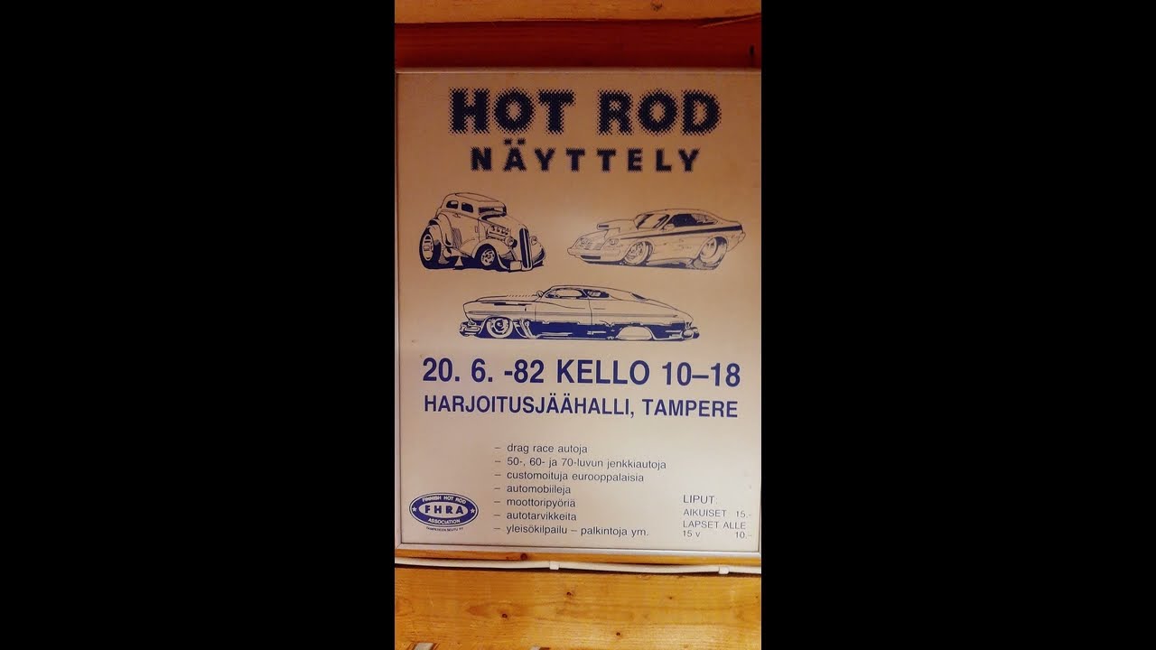 HOT ROD NÄYTTELY 1982 CAM 2