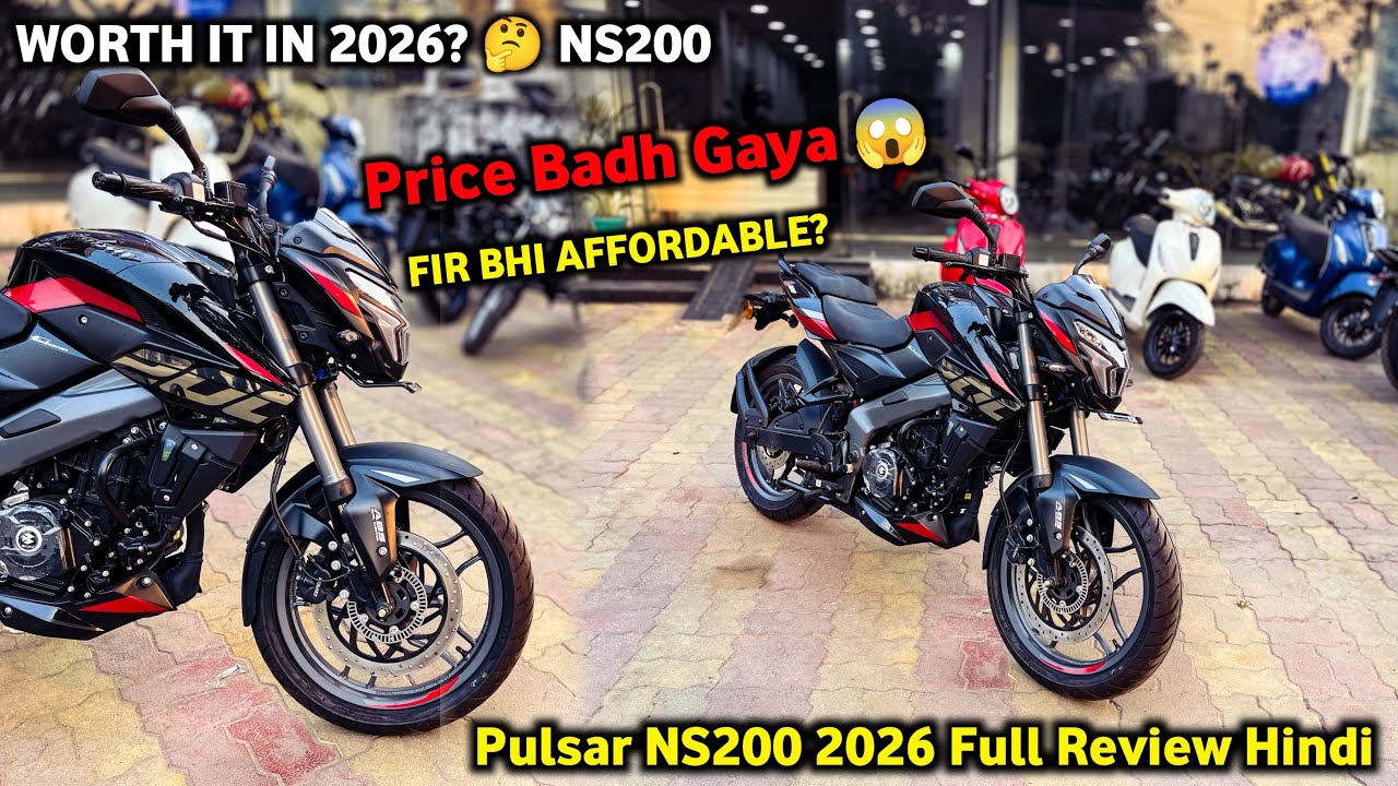 Bajaj Pulsar NS200 2026 Review 🔥 | Price Badh Gaya Fir Bhi Affordable? | Full Details Hindi