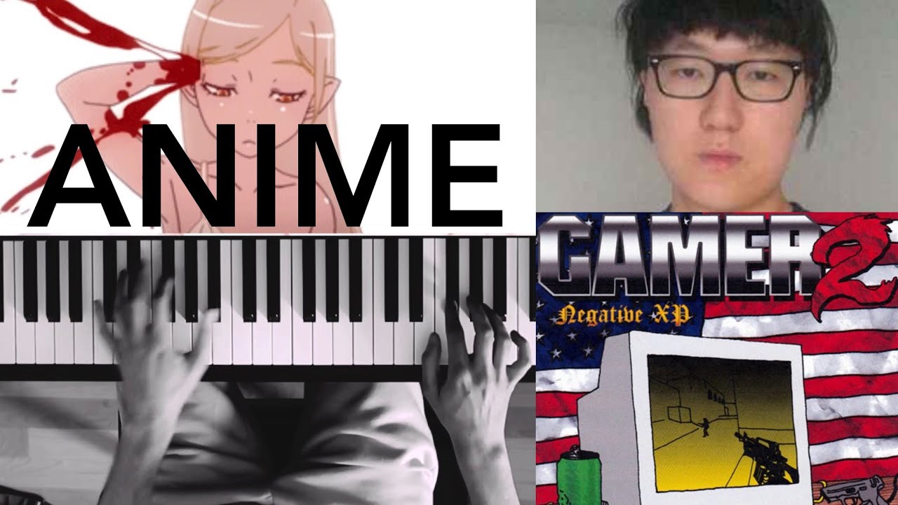 Negative XP - Anime - Piano Cover w/ lyrics