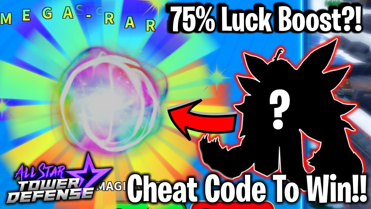 The CHEAT CODE To INSTANTLY Win Random Boss Rush 2 | All Star Tower Defense ROBLOX
