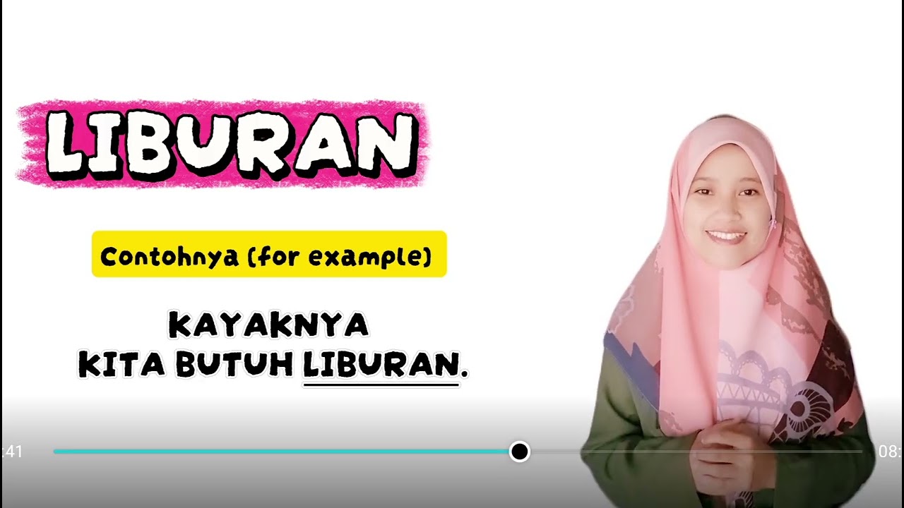 STOP SAYING THESE INDONESIAN WORDS WRONG| LIBUR, LIBURAN, AND CUTI