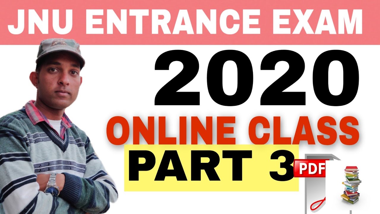 JNU LIVE CLASSES PART 3 | JNU ONLINE COACHING CLASS FREE 2020