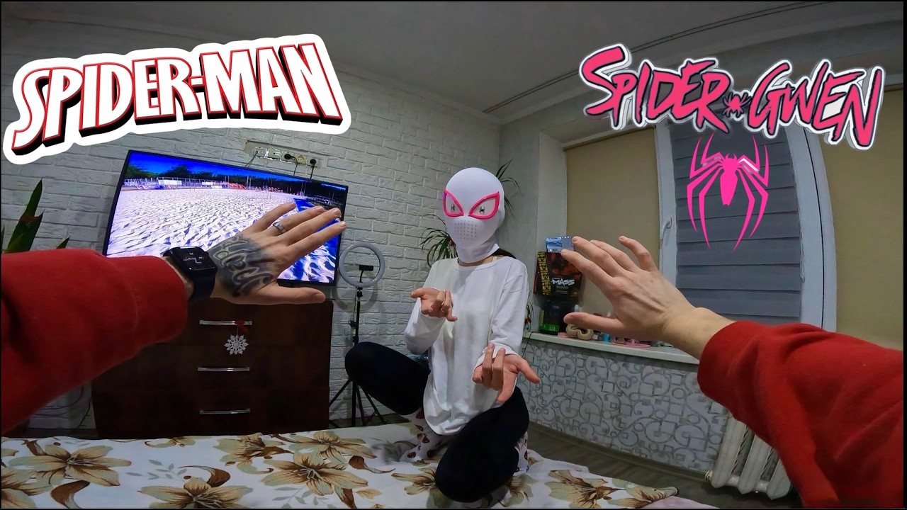 WHAT IF SPIDER-GWEN BECAME SPIDER-MAN’S NEW NEIGHBOR (Funny Story POV)@LinaTime