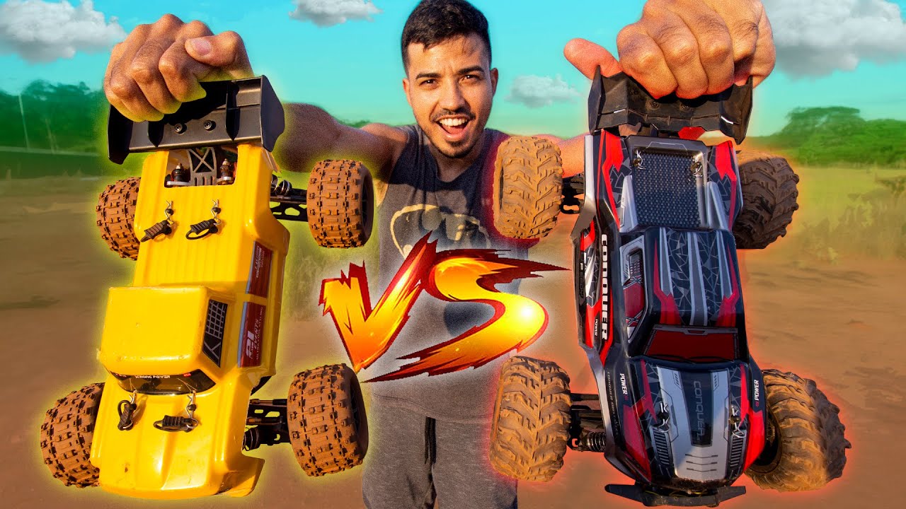 Qual o MELHOR Carro de Controle Remoto? Wltoys 144001 vs SCY 16102 Conquer