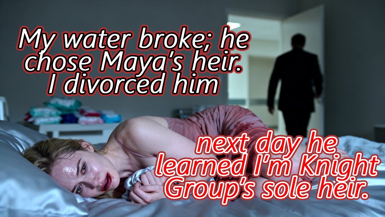 My water broke; he chose his heir. I divorced him—next day he learned I’m Knight Group’s sole heir.
