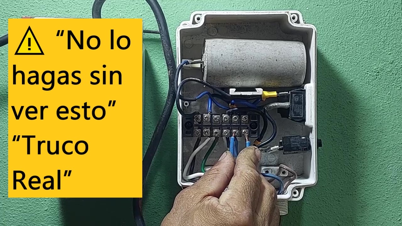 🔌 Descubrí Cómo Arrancar una Bomba Sumergible sin Capacitor DIRECTA ⚠️ ¡Truco Real de Emergencia! 🔥