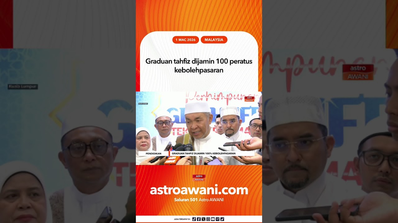 Graduan tahfiz dijamin 100 peratus kebolehpasaran