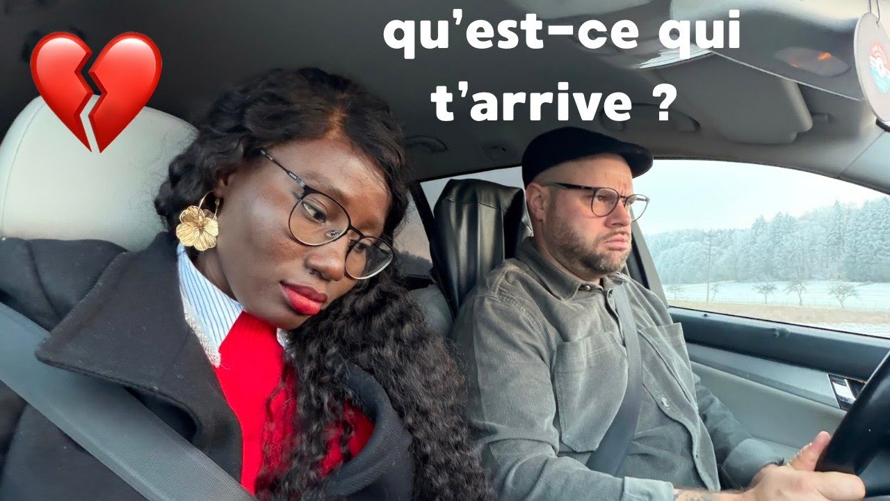 Je l’ignore dans la voiture,  il pense que notre couple est en danger 😱 //Prank
