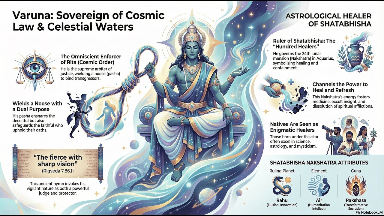 ⚡|| Varuna Deity Revealed | Why Shatabhishaj Nakshatra Unlocks Healing Power & Cosmic Secrets ? ||