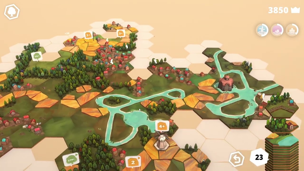 Dorfromantik Day 6 | When the Tiles Don’t Fit… Cozy Gameplay