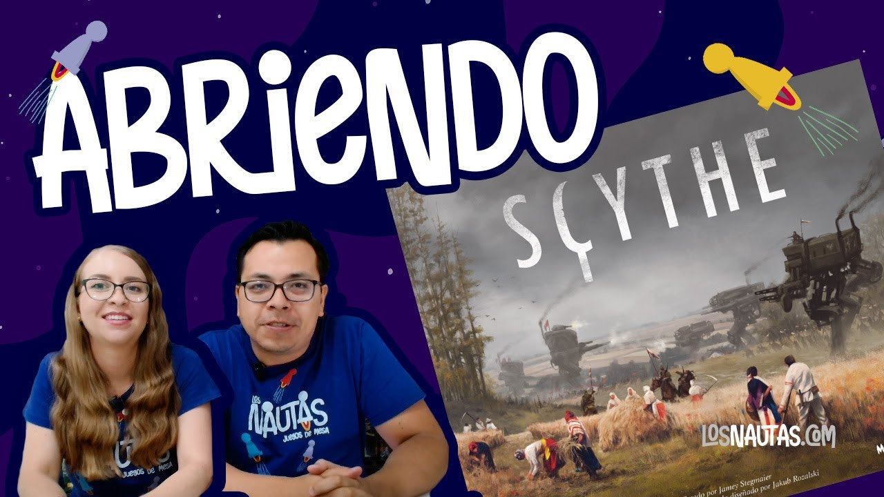 🚀 Scythe Juego de Mesa UNBOXING en ESPAÑOL 2022 🎲 Conoce los componentes de Scythe