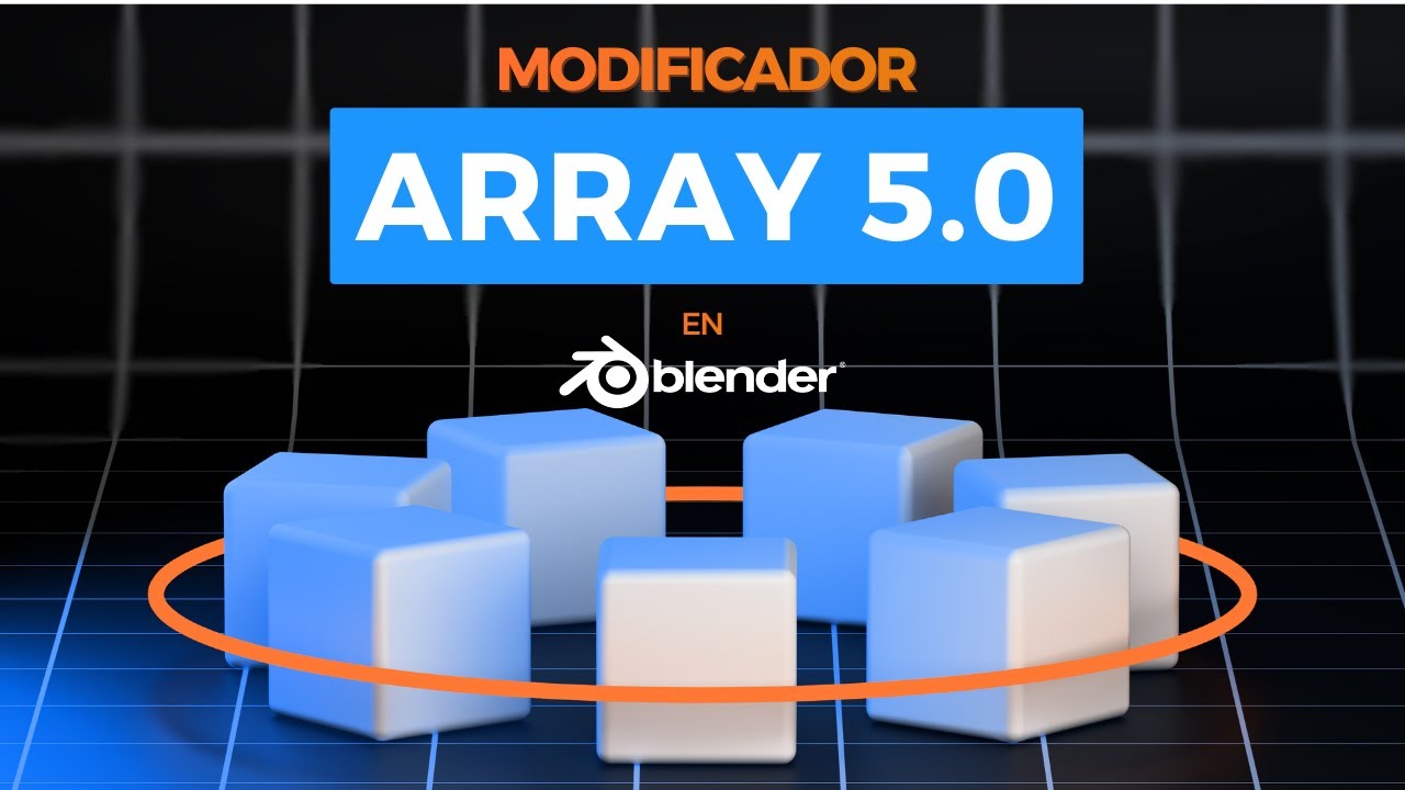 El NUEVO Modificador Array: qué hace y cómo usarlo | NEW Array Modifier explained | Blender 5.0
