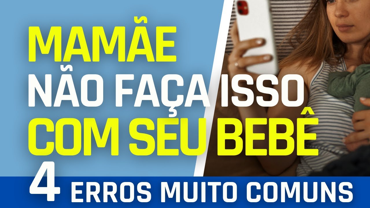 4 ERROS COMUNS DURANTE A MADRUGADA COM O SEU BEBÊ