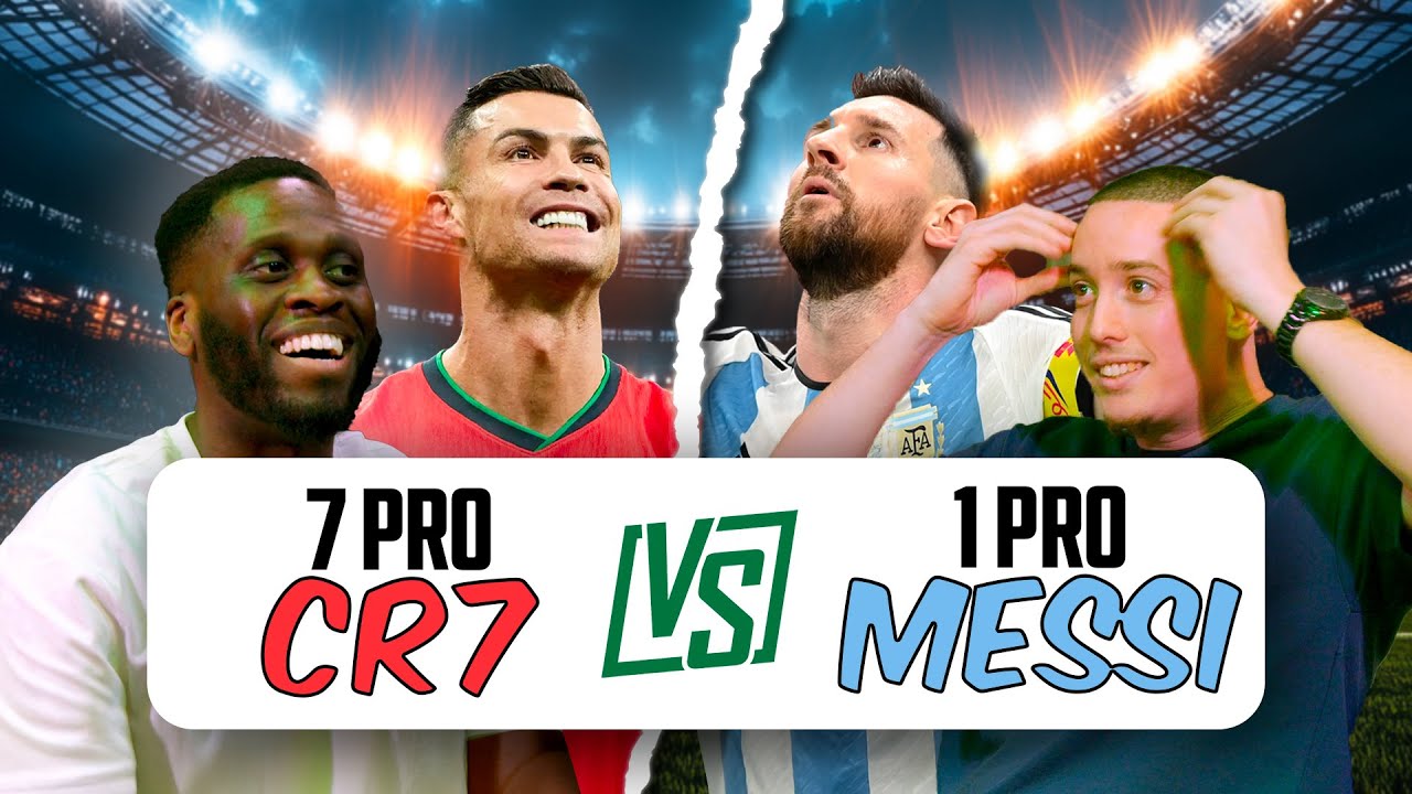 7 Pro CR7 vs 1 Pro MESSI : le D&Eacute;BAT !