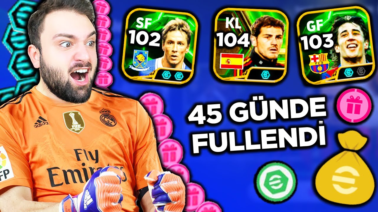 SIFIR HESABI 1500TL İLE FULLEDİM 🏆 EFOOTBALL 2025 MOBİLE