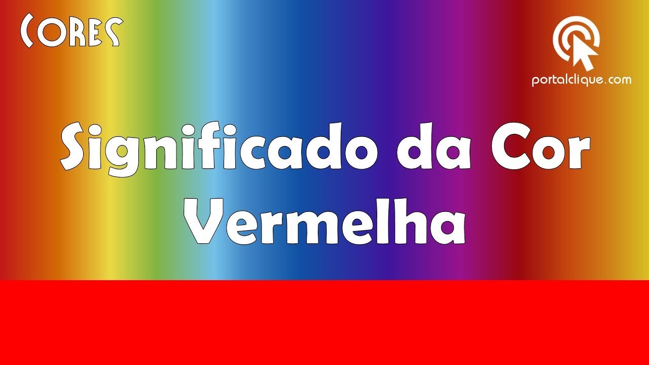 Significado da Cor Vermelha