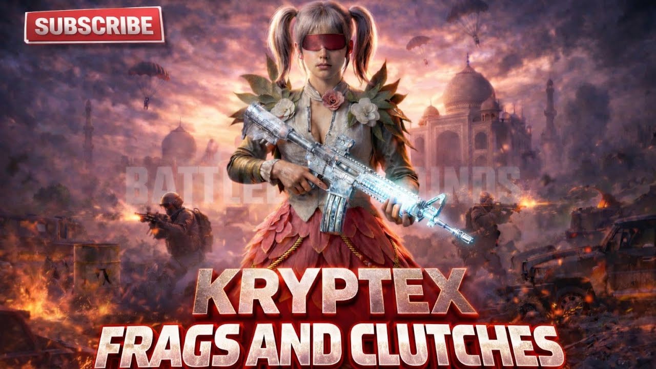 Frags and Clutches💗✨ | KRYPTEX BGMI