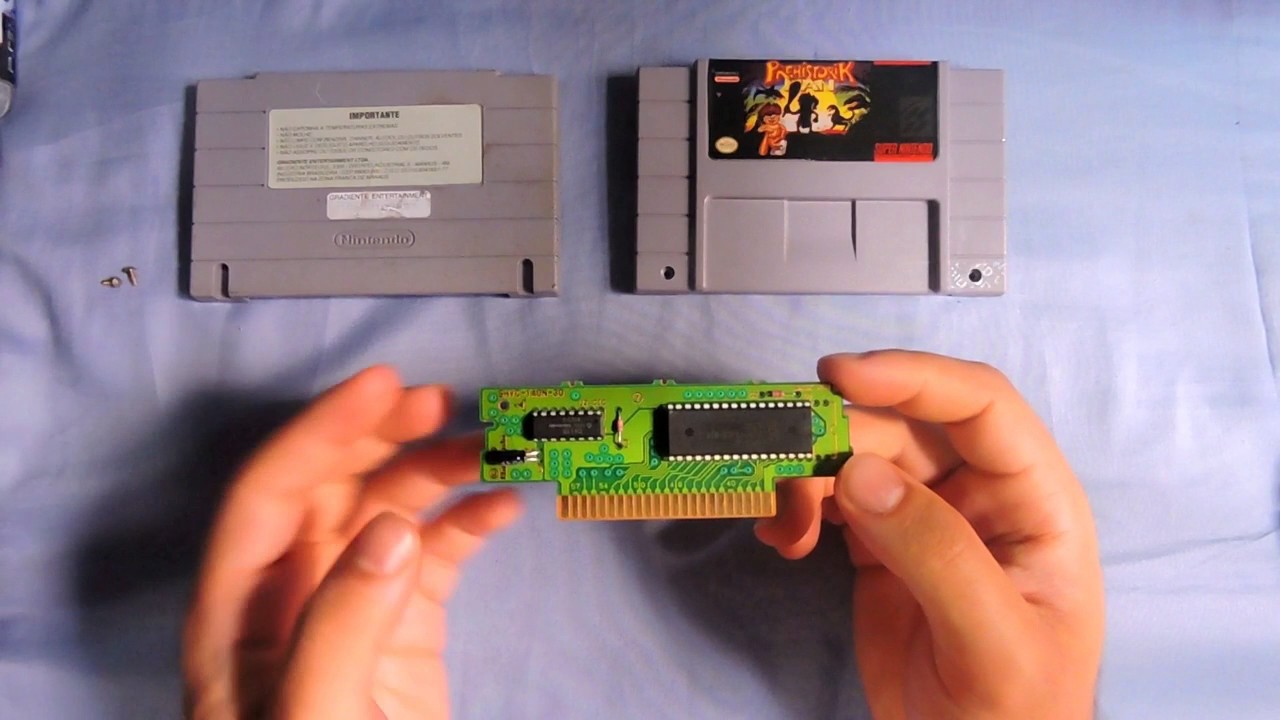 Engenharia Reversa - Analise Profunda em Cartuchos Simples SNES