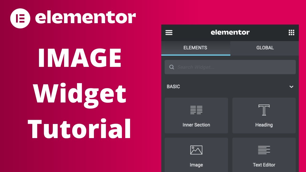 Как добавлять и редактировать изображения в Elementor? | Виджет изображений WordPress Elementor (...