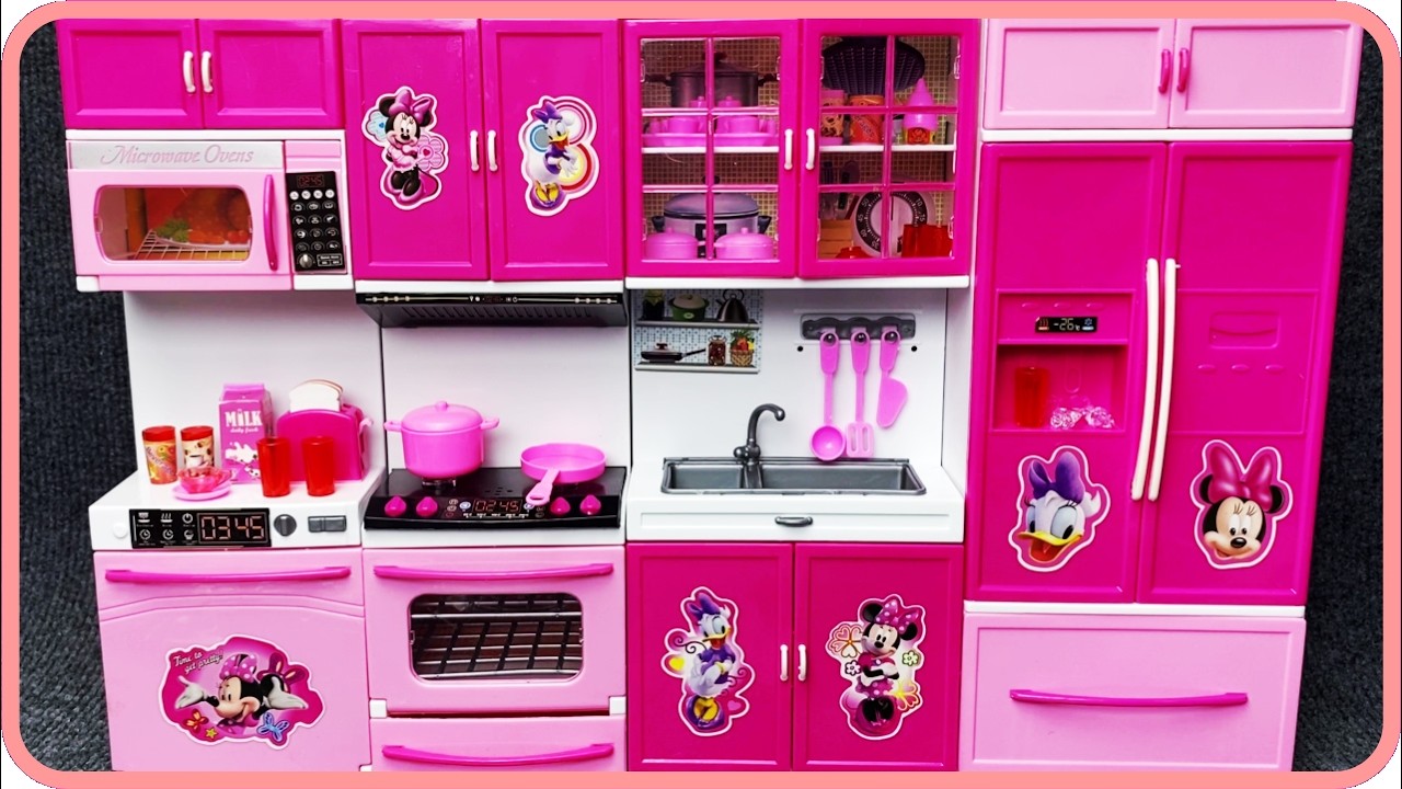 Disney Minnie Mouse Laundry Set Satisfying with Unboxing Compilation Toys ASMR