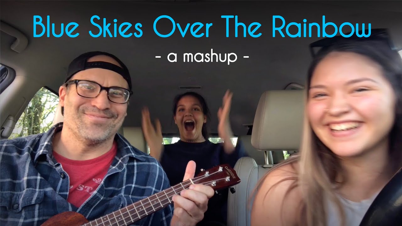 Blue Skies Over The Rainbow, by Elliott Park and daughters Anna and Autumn
