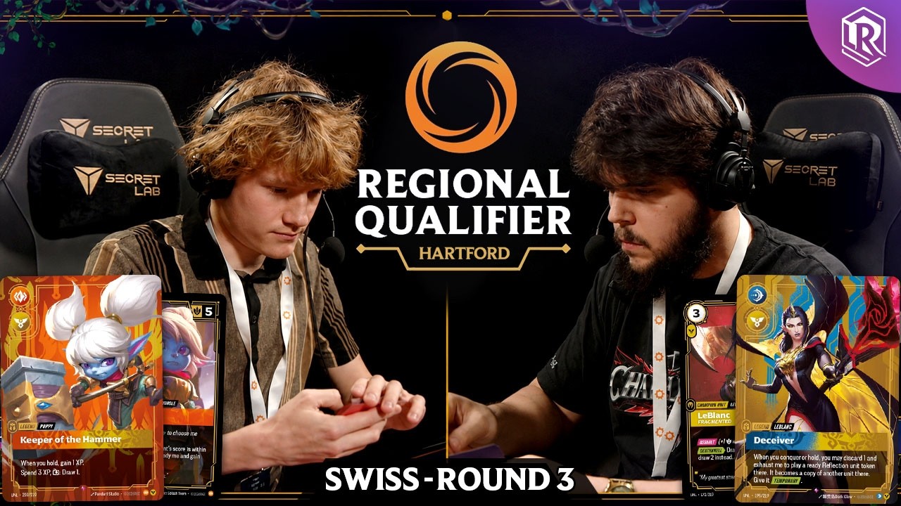 CTCG DZiden (LeBlanc) vs Jesse (Poppy) | Riftbound Regional Hartford - Round 3