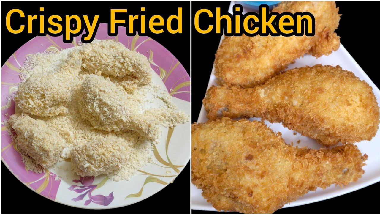 Crispy Fried Chicken | Home - made Crispy Fried Chicken Recipe | Restaurant Style At Home