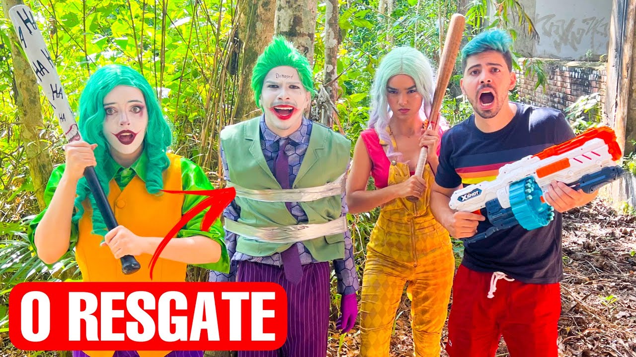 TENTAMOS RESGATAR O CORINGA SEQUESTR@D0!! EMOCIONANTE!!