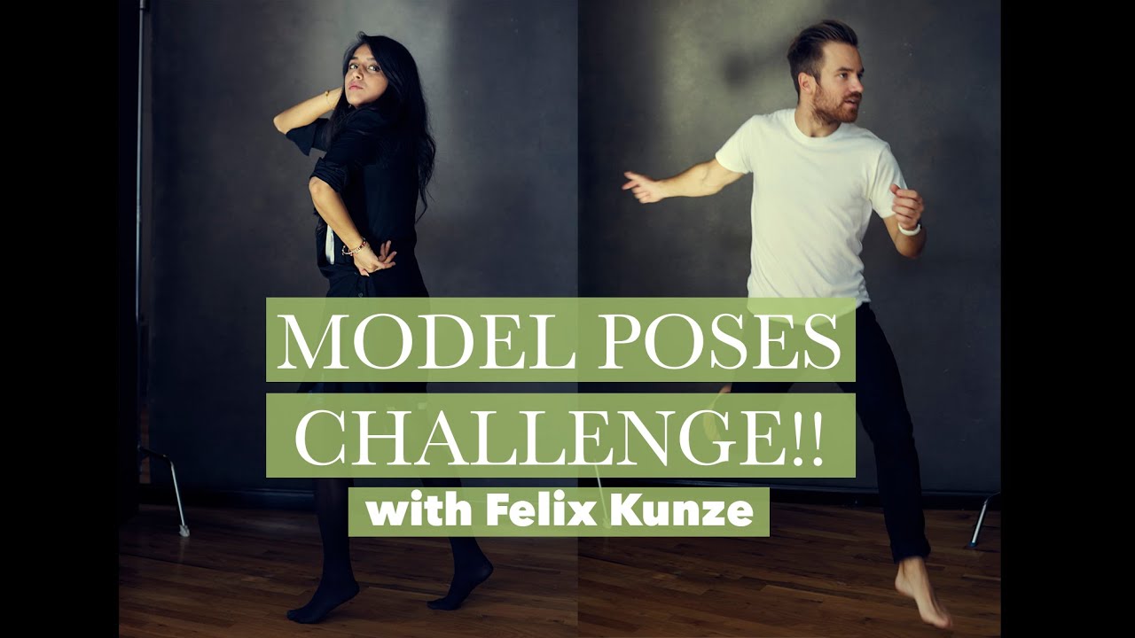 Model Poses Challenge with Felix Kunze | Bella Kotak