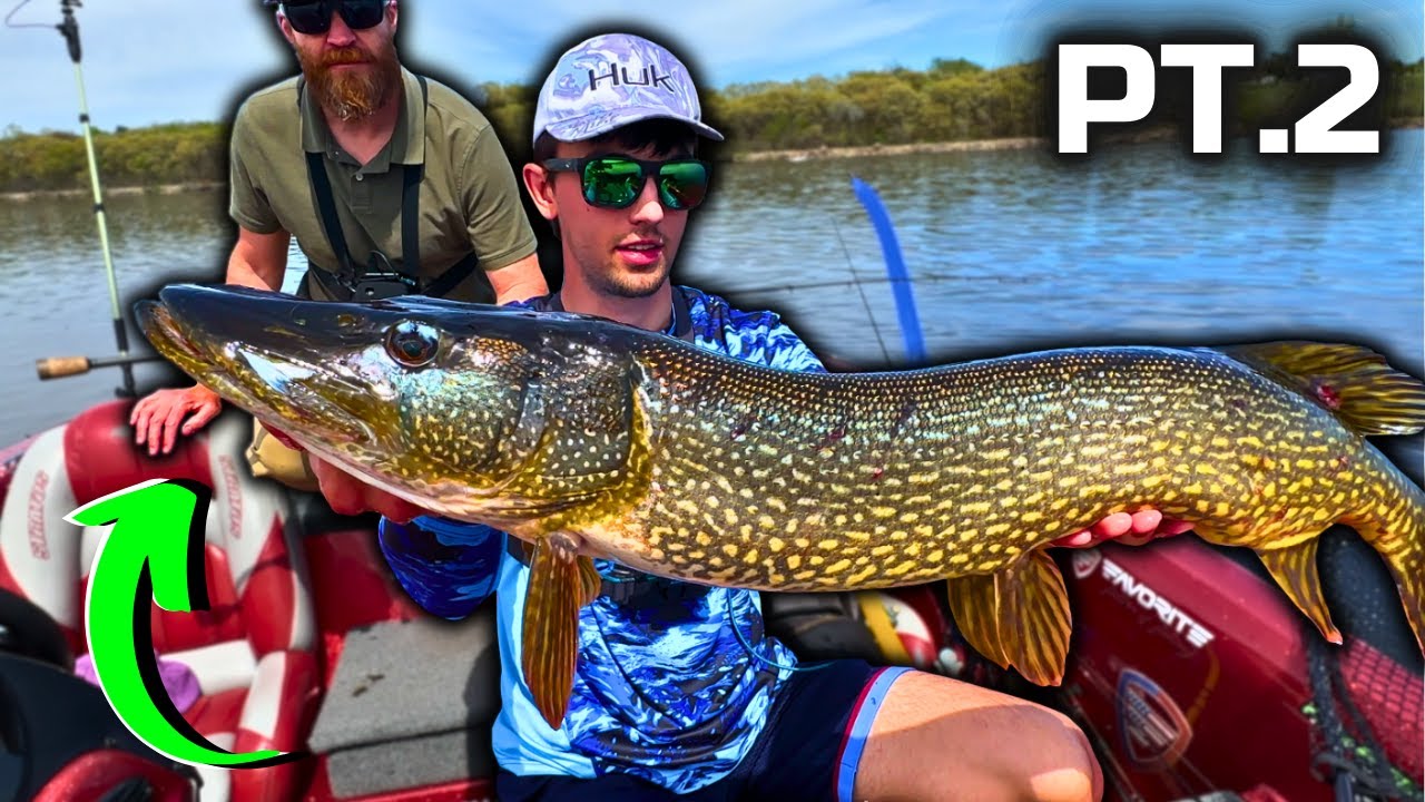 Crushing BIG Pike on the Mississippi River!! | Pike Tales V2 (Pt.2)