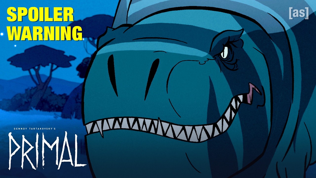 SPOILER WARNING: Chance Meeting | Genndy Tartakovsky's Primal | adult swim