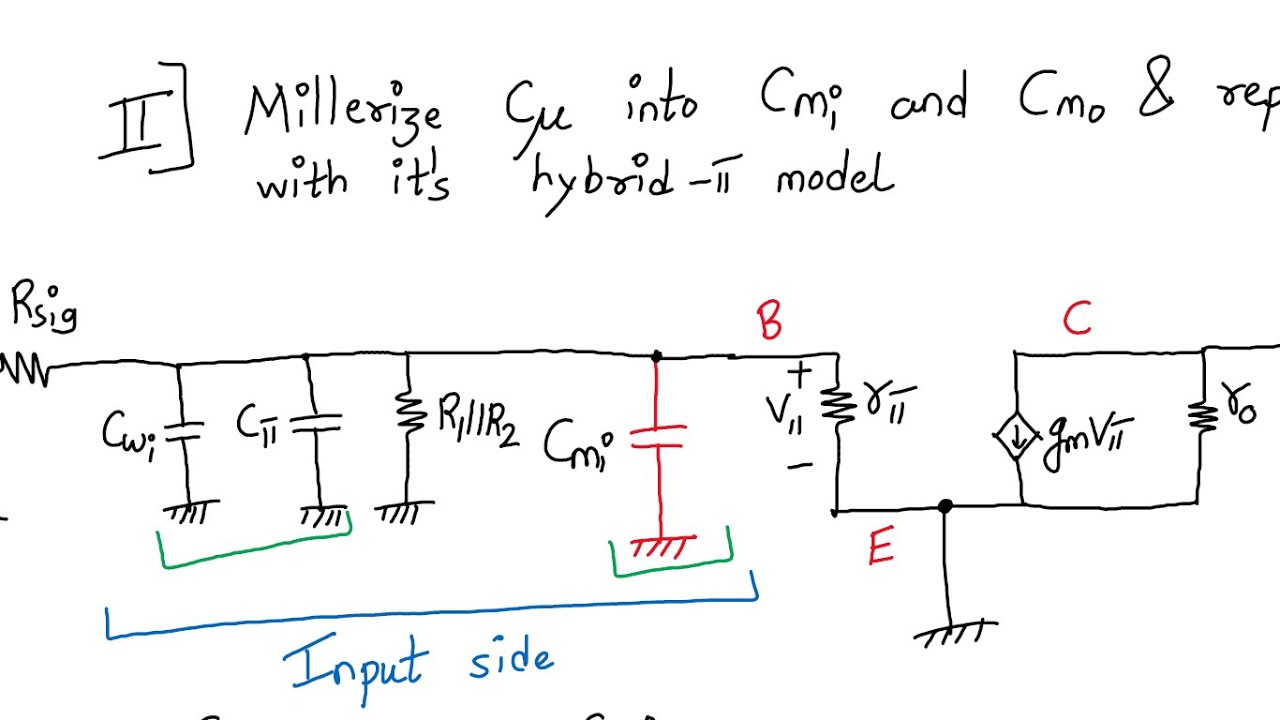 Analog Electronics Circuits Session 10: High frequency response of BJT amplifier + Numerical
