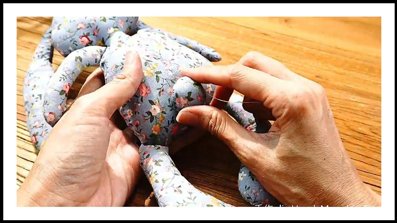 👍Craft Your Own Adorable Fabric Bunny: A Step-by-Step DIY Tutorial for Fun and Unique Crafting!