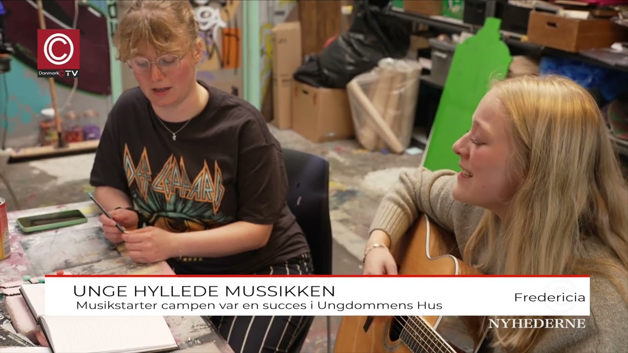 Musikstarter på Ungdommens hus i efterårsferien