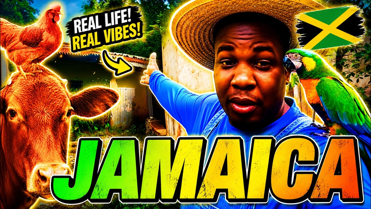 НАСТОЯЩАЯ ЯМАЙСКАЯ сельская местность! | ЛУЧШЕЕ КАЧЕСТВО ЖИЗНИ🇯🇲