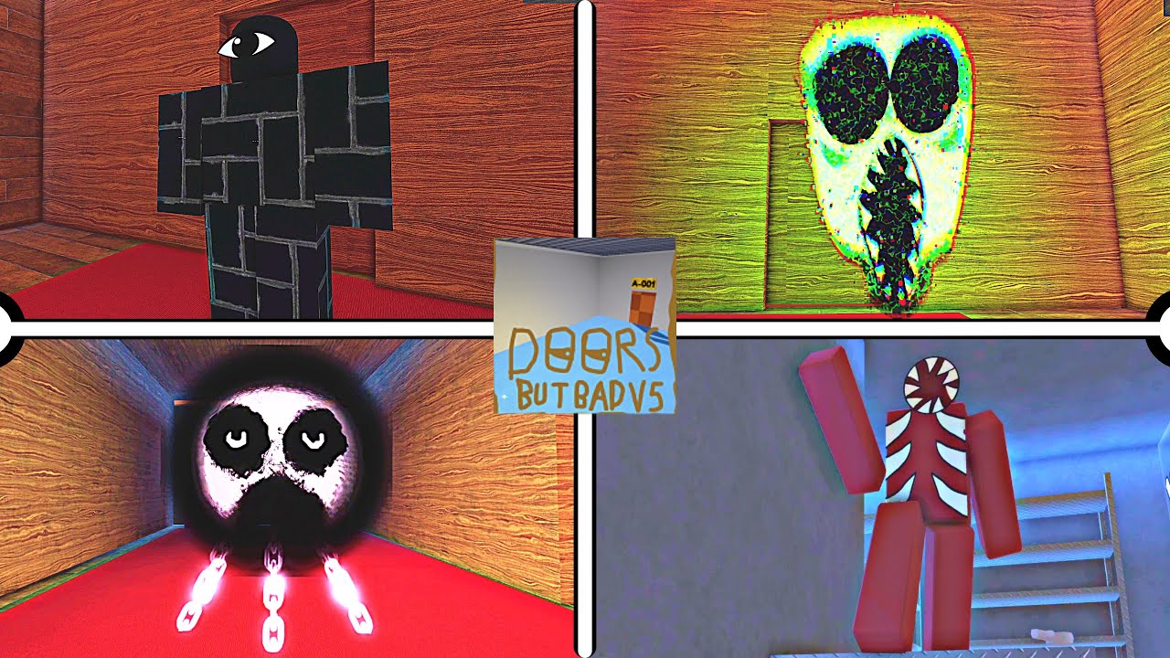 Roblox Doors But Bad V5 - Full Walkthrough