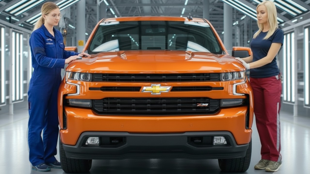 Inside US Chevrolet Factory: GM Assembly line from start to finish – General Motors Manufacturing