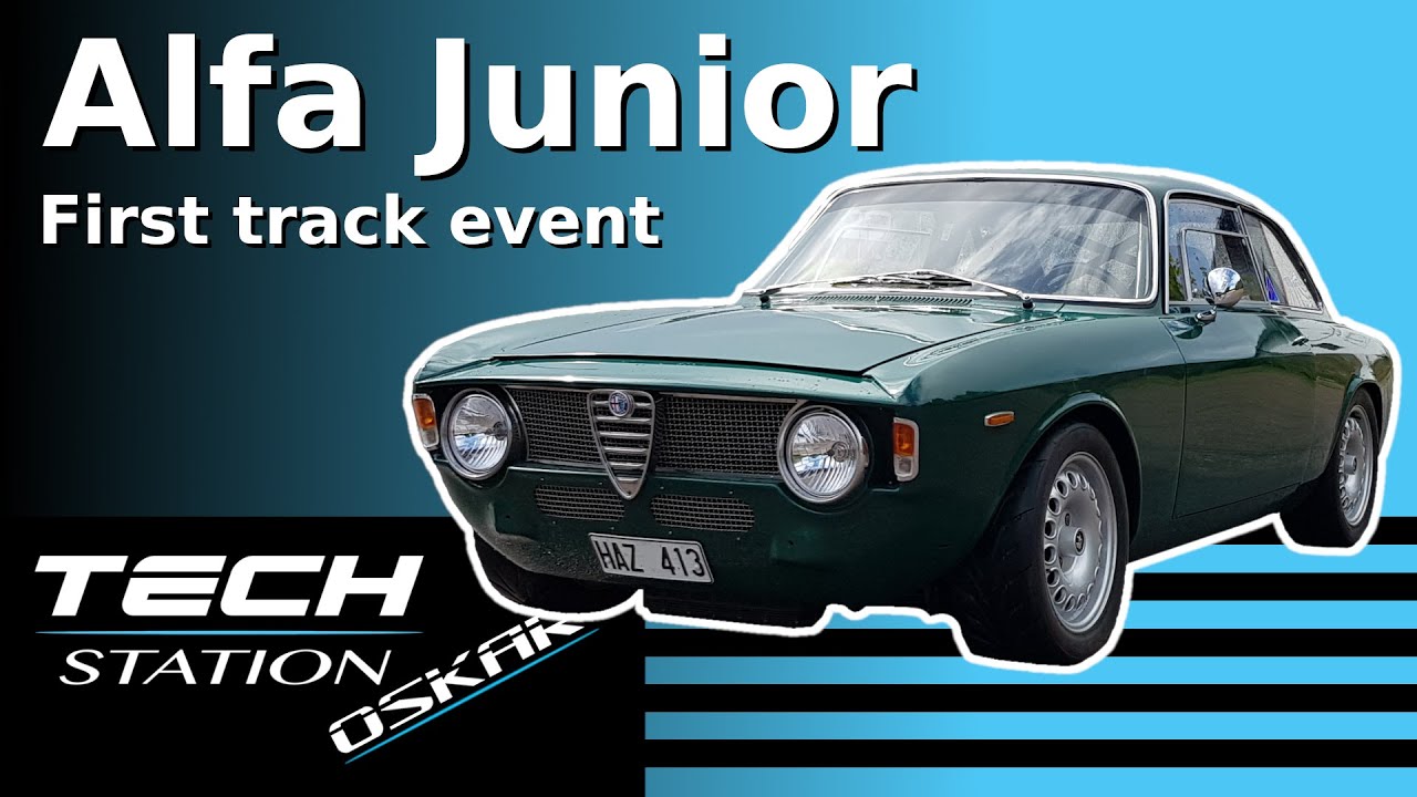 Alfa Romeo 1600GT Junior - First track event