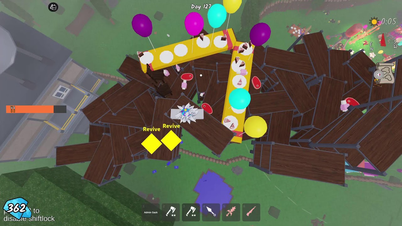 99 nghts in the Forest party  update