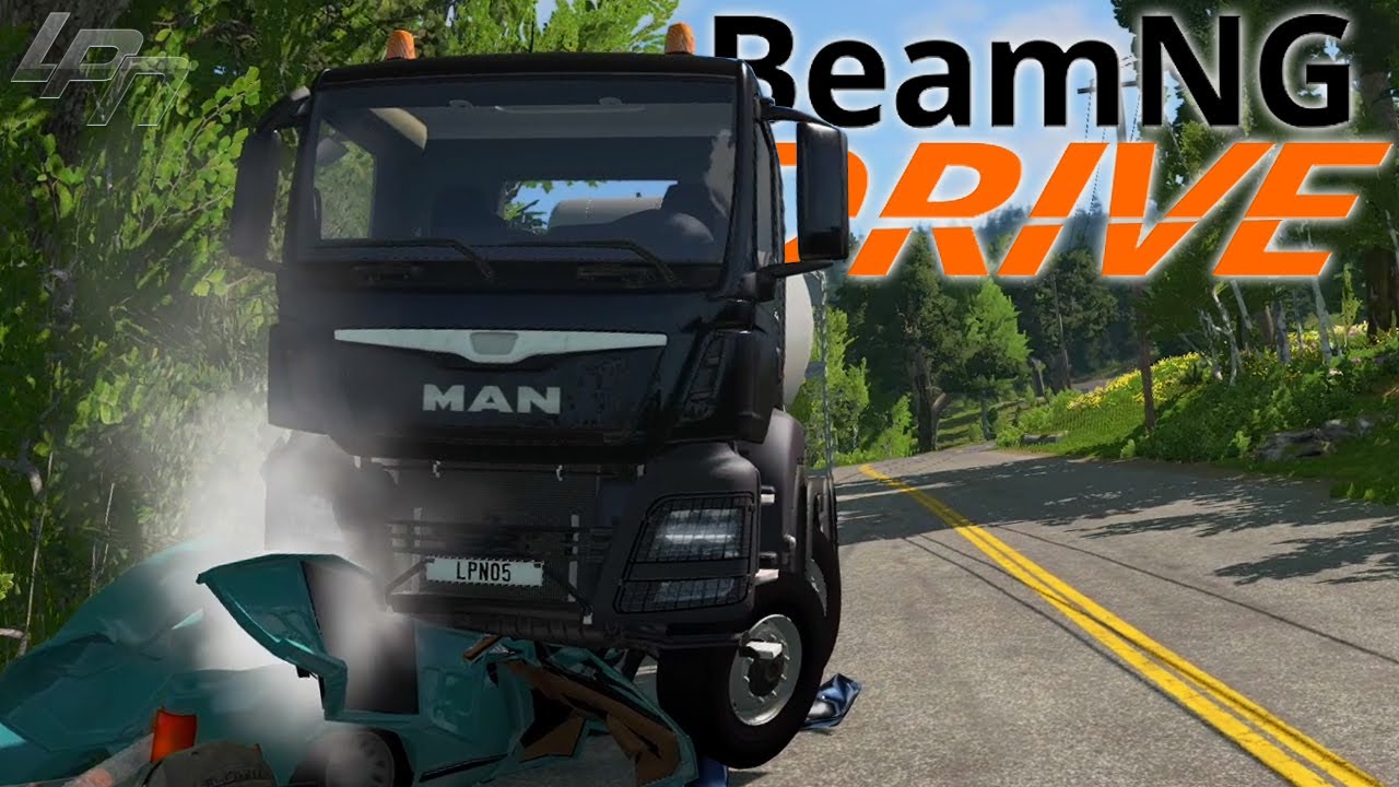 MAN TGS EURO 6! - BEAMNG.DRIVE MODS | Lets Play