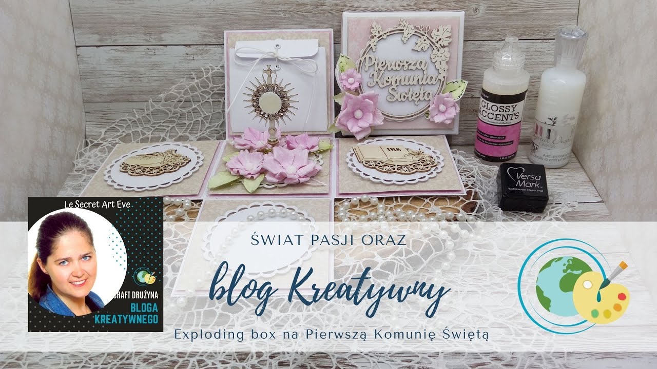 Exploding box na Pierwszą Komunię Świętą