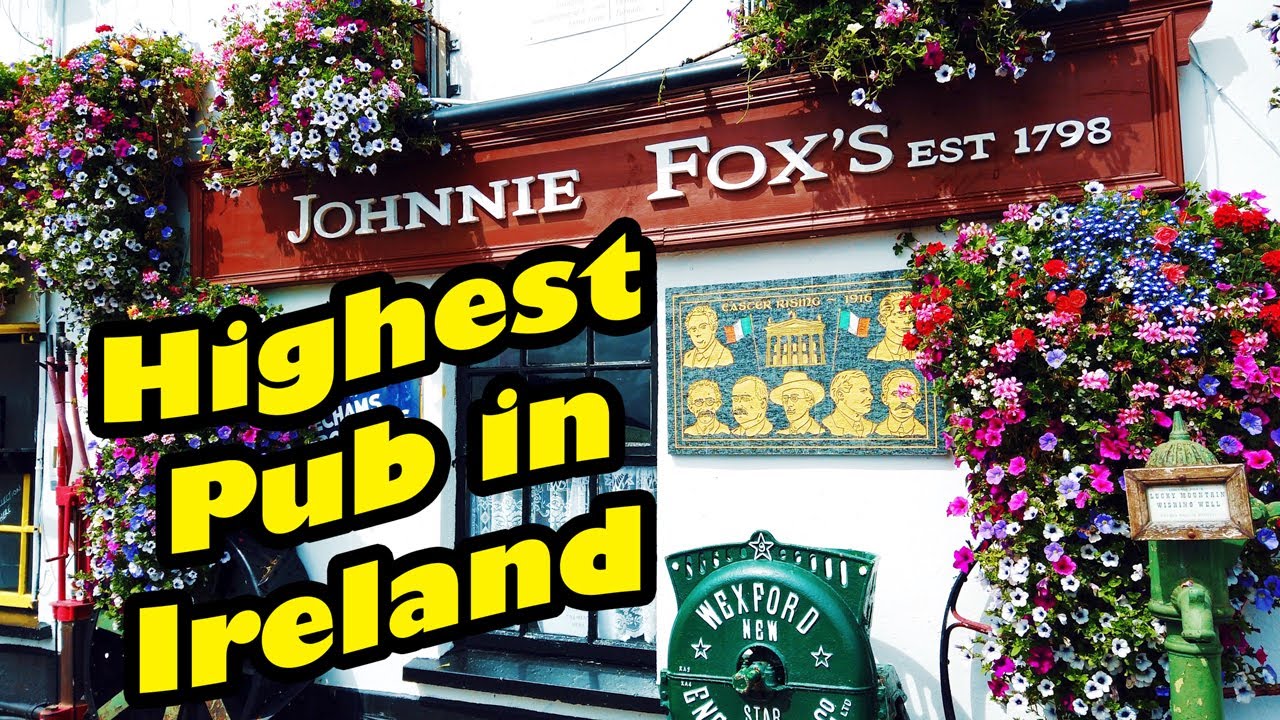 The highest pub in Ireland - Johnnie Fox's Pub
