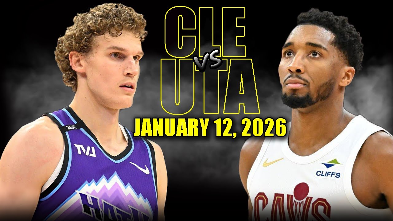 Cleveland Cavaliers vs Utah Jazz Full Game Highlights &ndash; January 12, 2026 | NBA Season