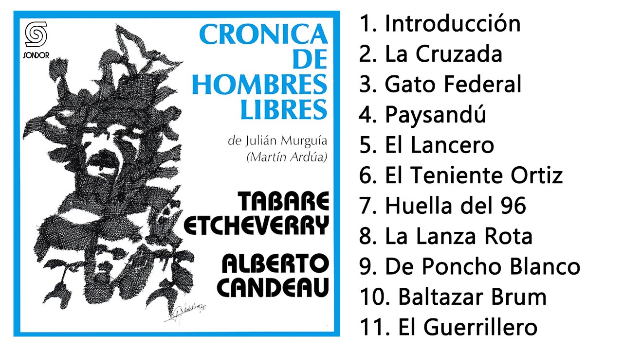 🎧TABARE ETCHEVERRY - Crónicas de Hombres Libres (1984) [📀Calidad SONDOR]