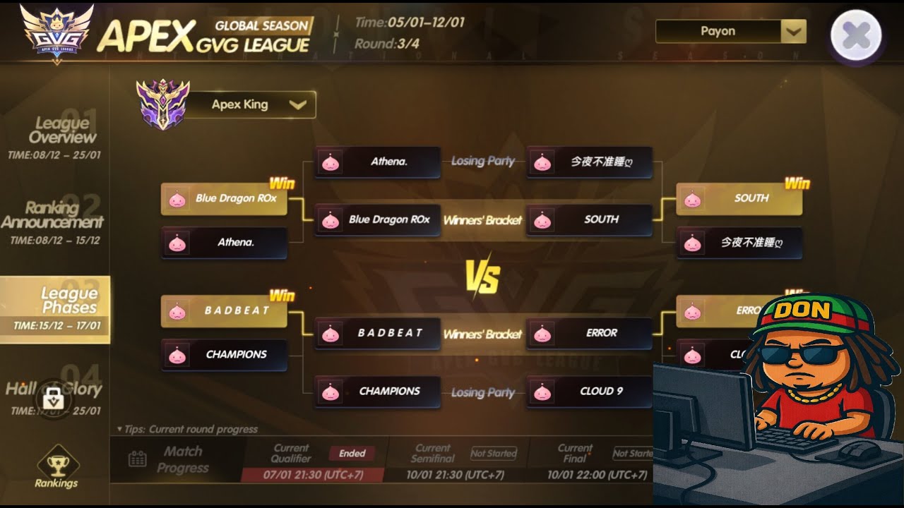 [ROX SEA] PERSIAPAN WEEK 3 GVG APEX !