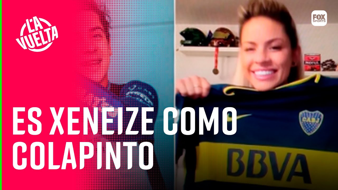CHRISTINE, PERIODISTA DE FÓRMULA 1, HINCHA DE BOCA COMO FRANCO COLAPINTO || LA VUELTA