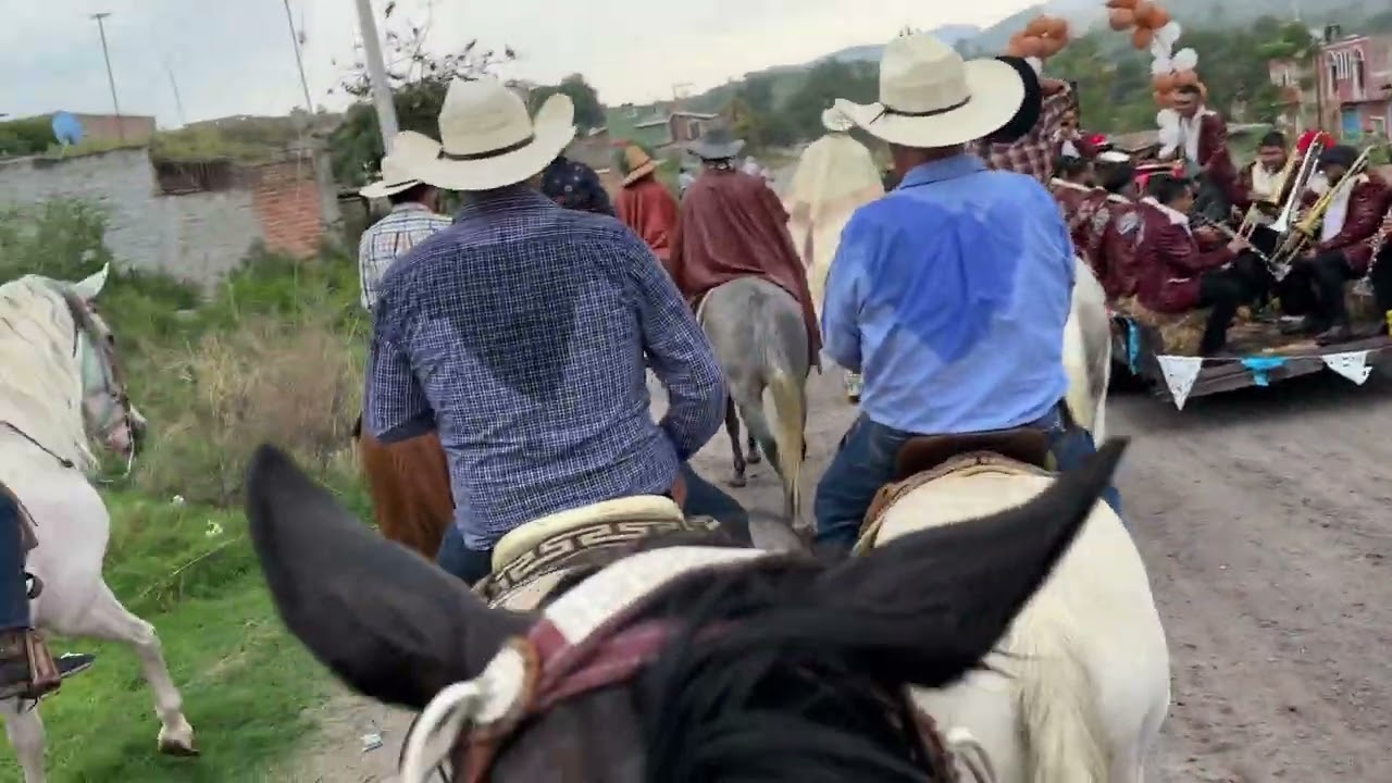 Cabalgata a San Antonio municipio de Acambaro Guanajuato México